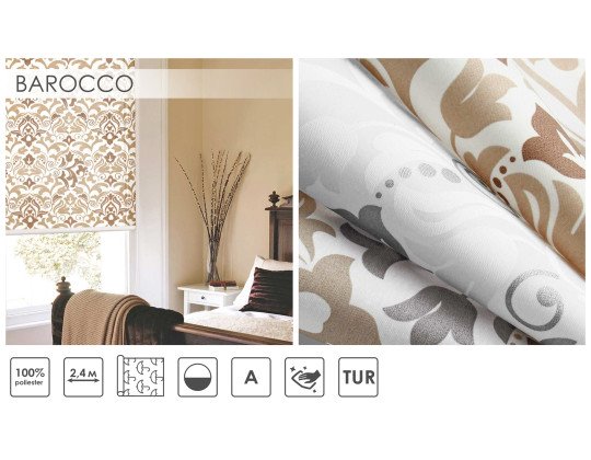 Рулонні штори BAROCCO 04, Beige