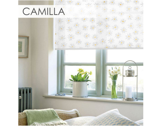 Рулонні штори Camilla white