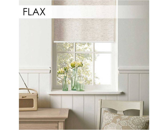 Рулонні штори Flax, 7 white Рулонні штори Flax, 7 white