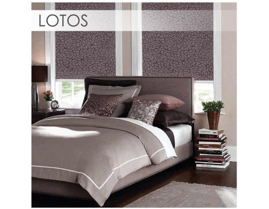 Рулонні штори LOTOS 78 cacao Рулонні штори LOTOS 78 cacao